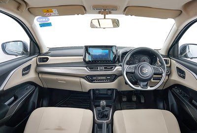 Swift Dzire interior