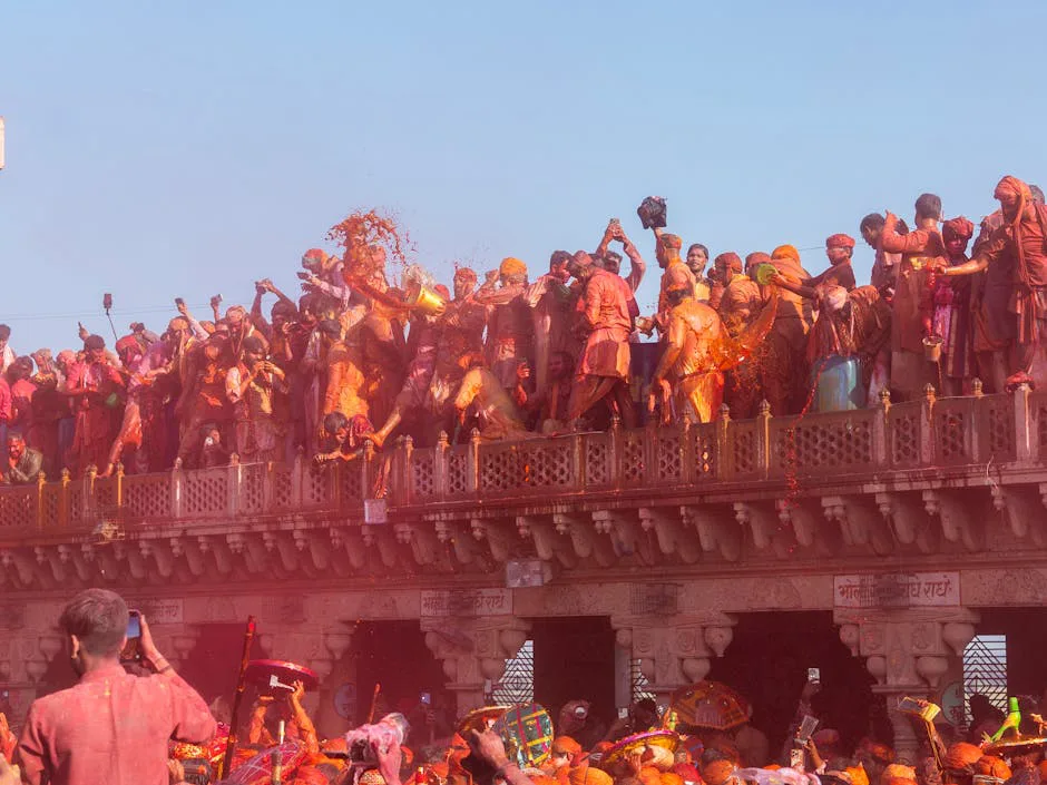 Mathura Holi festival