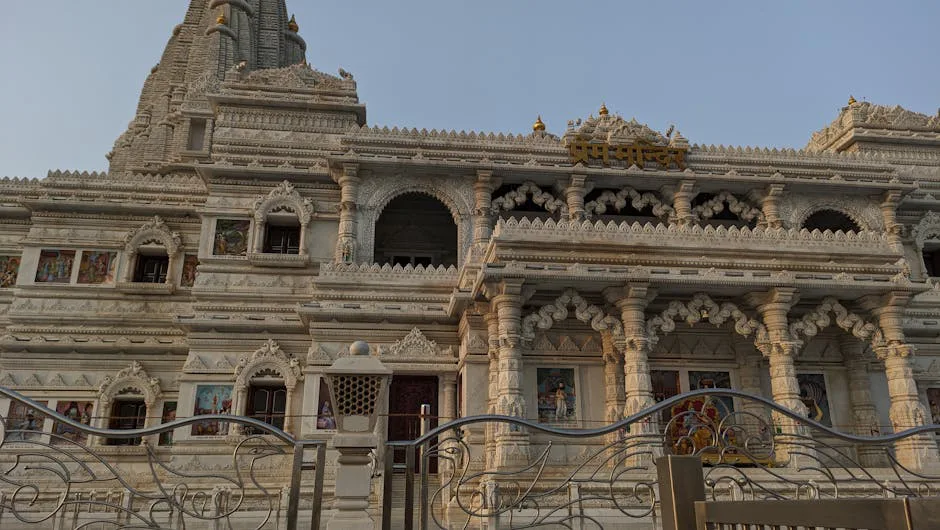 Vrindavan temple